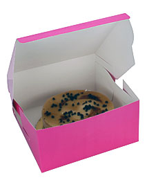 Home CAKE BOX – PINK For 1 Kg Cake