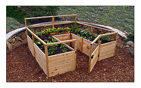 Home Garden & Green Living Garden Planters 8x8 Raised Garden Bed