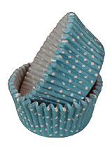 SK Cupcake Cases Polka Dot Turquoise Pack Of 36 Squires Kitchen Shop .