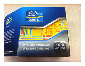 CPU Was No Compromise. I Chose Intel's Latest Ivey Bridge Core I7 3770 .