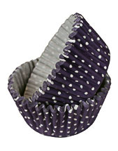 SK Cupcake Cases Polka Dot Deep Lavender Pack Of 36 Squires Kitchen .