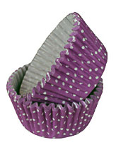SK Cupcake Cases Polka Dot Purple Grape Pack Of 36 Squires Kitchen .