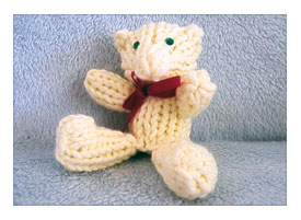 How To Loom Knit A Mini Teddy Bear YouTube