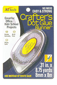 Ad Tech Crafter's Dot Glue Runner .31""X315""