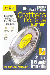 . Adhesives, Tapes & Glues » Tape Runners » Crafter's Dot Glue Runner