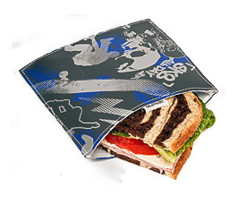 . To School Essentials Kids' Reusable Sandwich & Snack Bags Set Of 2