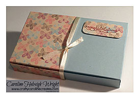 . Love Wrapped Large Gift Box Video Tutorial With Stampin' Up Products