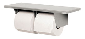 . Toilet Tissue Dispensers Bradley 5263 Double Roll Toilet Tissue
