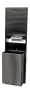 Bobrick Classic Combination Paper Dispenser 3947 Stainless Steel .