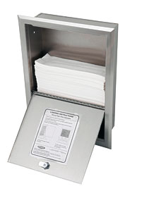 . Towel Dispenser, Multi Fold Or C Fold Towels Bobrick Washroom