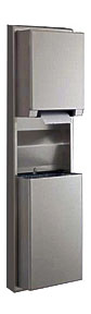 Bobrick B 3979 Convertible Automatic Universal Towel Dispenser Waste .