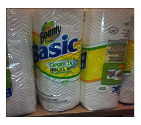 Bounty Basic Paper Towels Logo