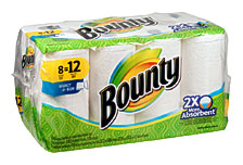 Home Bounty Select A Size Giant Rolls White Paper Towels