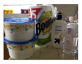 My Baby Wipes Recipe 1 Huge Roll Bounty Select A Size 2 7cup Ziplock .