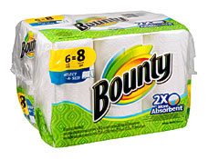 Home Bounty Select A Size Big Rolls White Paper Towels
