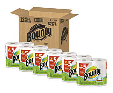 Bounty Bounty Paper Towels 12 Huge Rolls