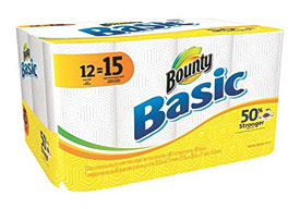 Procter & Gamble Paper Towel Bounty Basic 12 Large Roll Org .