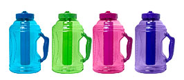 80oz Big Freeze Water Bottle In Blue, Green, Pink And Purple At Cool .