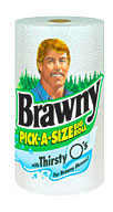 Brawny+Logo Brawny Logo Brawny Man Looms Large But Faceless In .