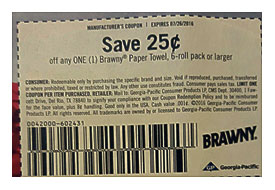 Brawny Paper Towels 2 Giant Rolls Pack Just $2.77 At Walmart