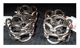 Dual Links Napkin Ring Holders Set Of 4 And 50 Similar Items