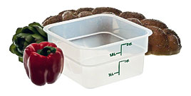 Cambro 2SFSPP190 2 Qt Polypropylene Food Storage Container CamSquare .