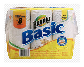 Charmin Basic Toilet Paper Buy One, Bounty Basic Paper