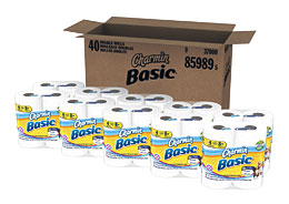 Charmin Charmin Basic Toilet Paper Double Rolls, 40 Ct. Pricefalls .