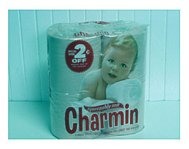 NOS Vintage PINK Toilet Tissue Paper Charmin By NewLifeVintageRVs