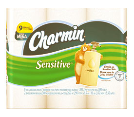 Charmin Sensitive Toilet Paper Mega Roll 9 Pk Shop Your Way .
