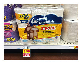 Mega Rolls Of Charmin Essentials Bath Tissue ONLY $4 At Dillons .