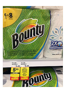 Meijer Hot Deals On Bounty & Charmin Products A Mitten Full Of .