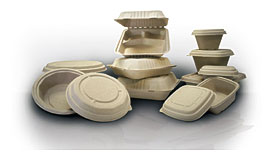 . Foodservice Solutions Bridge Gate Compostable Take out Containers