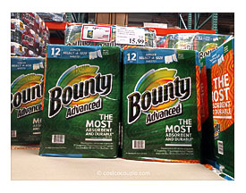 Bounty Advanced Select A Size Paper Towels Town And Country Microfiber .