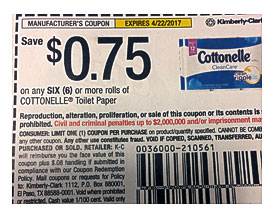Meijer Hot Deal On Cottonelle Toilet Paper .33 A Roll A Mitten .