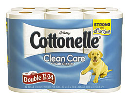 19, Shaw’s Will Have Kleenex Cottonelle 12 Double Roll Bath Tissue .