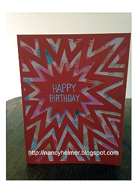 Nancy's Scrappin' And Stamps Cricut Explore Make It Now Card With .