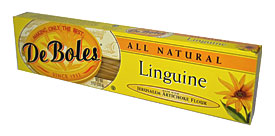 DeBoles, All Natural Linguine Pasta, 8 Oz 226 G Discontinued Item