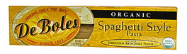 DeBoles, Organic, Spaghetti Style Pasta, 8 Oz 226 G