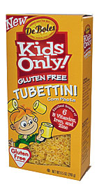 DeBoles, Kids Only Gluten Free Tubettini Corn Pasta, 8.5 Oz 240 G .