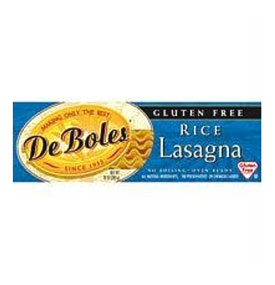 Deboles Pasta Rce Gf Lasagna 10 Oz Pack Of 12