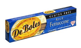 Deboles DeBoles Gluten Free Rice Fettuccine 12x8Oz
