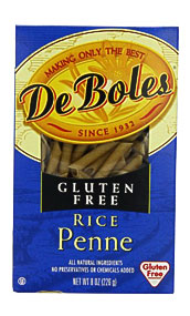 Deboles Deboles Gluten Free Penne Rice Pasta, 8 Ounce Pack Of 12 .