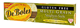 DeBoles, Gluten Free, Multi Grain Spaghetti Style Pasta, 8 Oz 226 G .