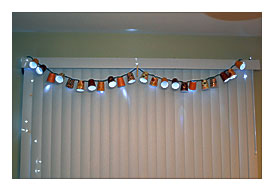 Another Dixie Cup Garland For The Home Pinterest Garlands And