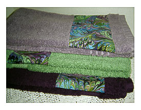 Lavender Or Eggplant Or Sage Green Hand dish Towel By Nonnasshop