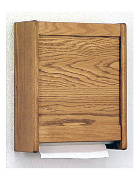 Wall Mounted Paper Towel Dispenser In Plastic