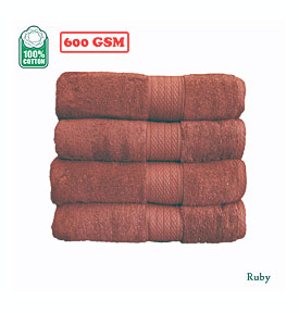 Home 600gsm Cotton Bath Towel Set 70x140 Cm