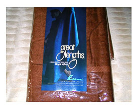 Vintage XX Large Luxury Fieldcrest Bath Towel Royal Velvet 36" X 70 .
