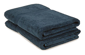 Details About Luxury Egyptian Cotton 600GSM 2PC Bath Sheet Towel Set